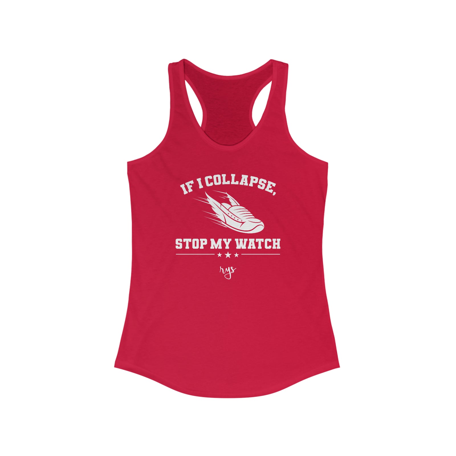 Stop My Watch Women's Racerback Tank