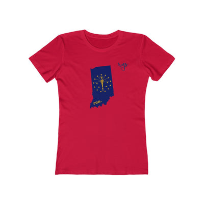 Run Indiana Women’s T-Shirt (Flag)