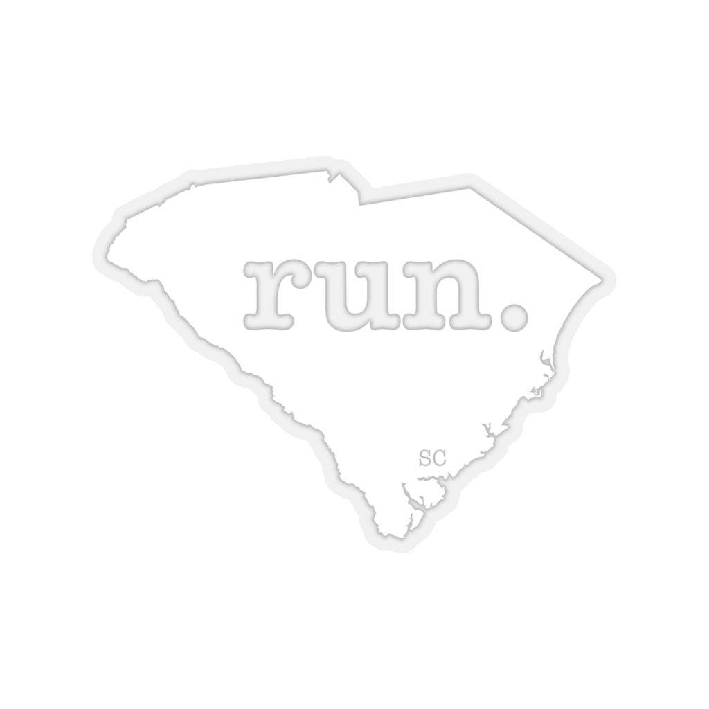 Run South Carolina Stickers (Solid)