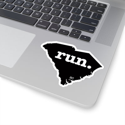 Run South Carolina Stickers (Solid)