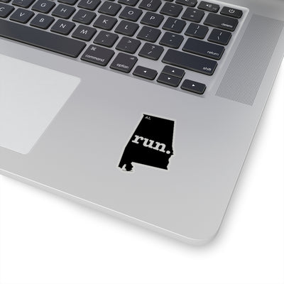 Run Alabama Stickers (Solid)