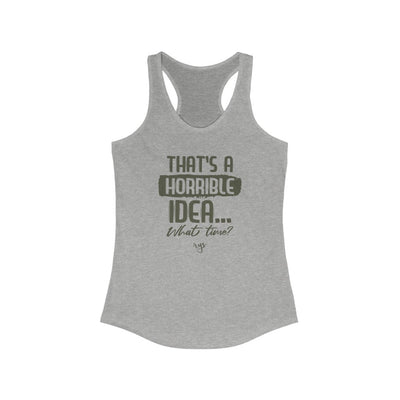 What Time Women's Racerback Tank