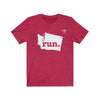 Run Washington Men's / Unisex T-Shirt (Solid)