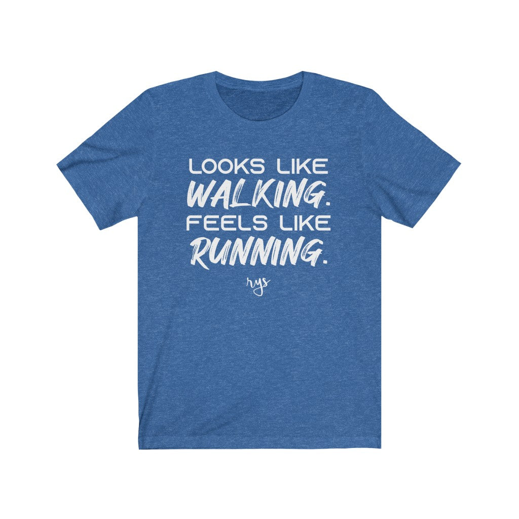 Walking Looks Like Running Men's / Unisex T-Shirt