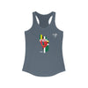 Run Dominica Women's Racerback Tank (Flag)