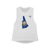 Run New Hampshire Women's Scoop Muscle Tank (Flag)