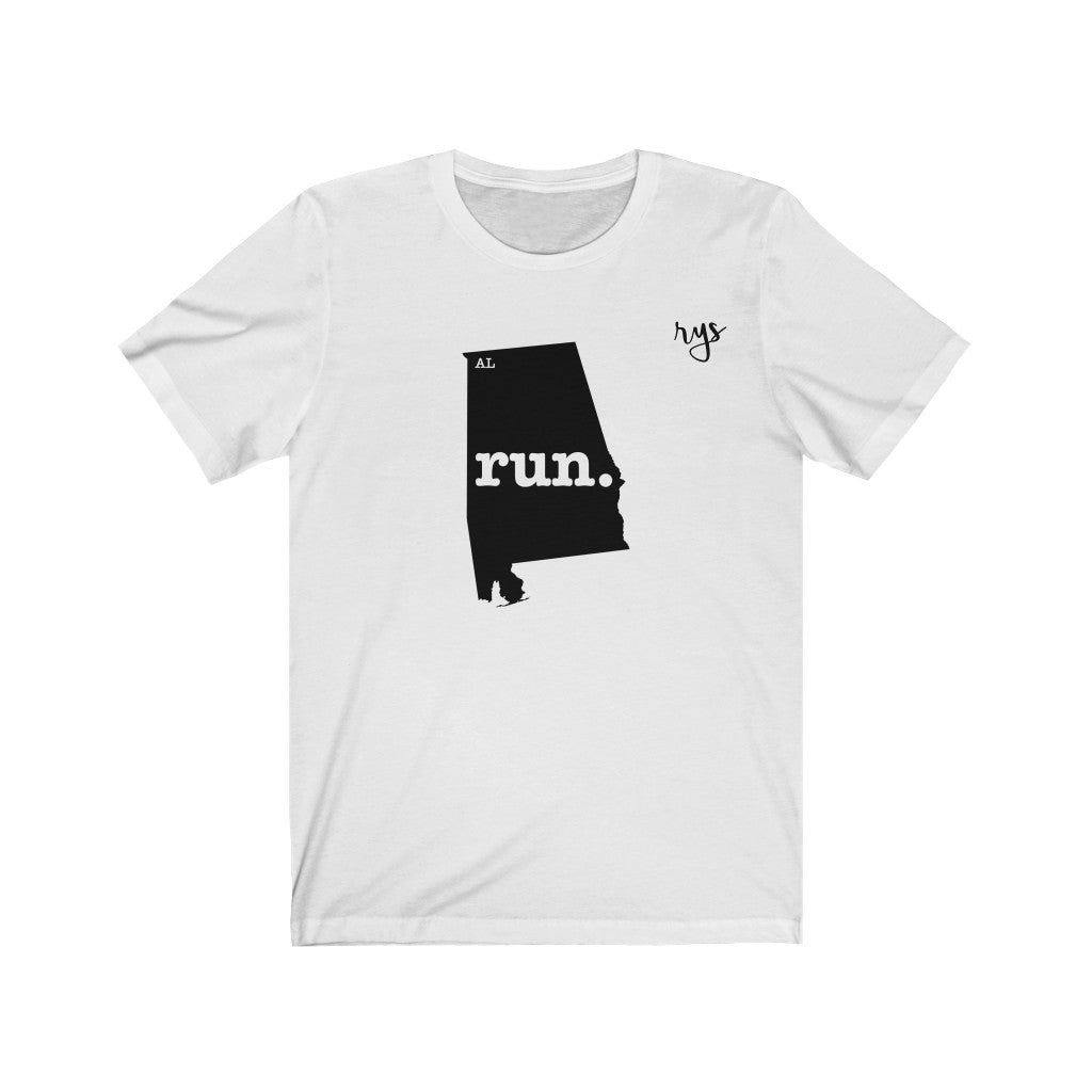 Run Alabama Men's / Unisex T-Shirt (Solid)