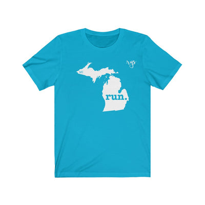 Run Michigan Men's / Unisex T-Shirt (Solid)
