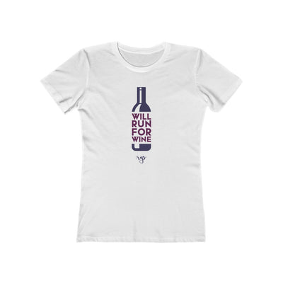 Will Run For Wine Women’s T-Shirt