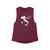 Run Italy Women's Scoop Muscle Tank (Solid)