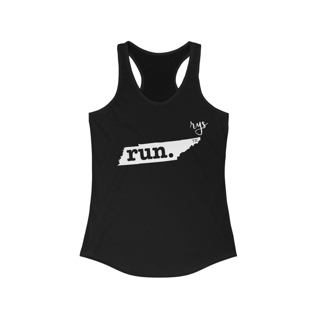 Run Tennessee Women's Racerback Tank (Solid)