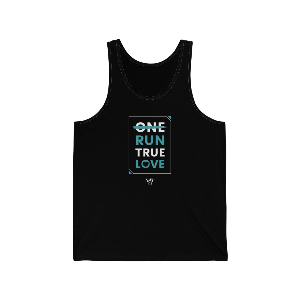 Run True Love Men's / Unisex Tank Top