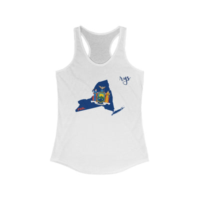 Run New York Women's Racerback Tank (Flag)