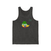 Run Ethiopia Men's / Unisex Tank Top (Flag)