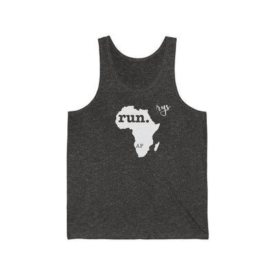 Run Africa Men's / Unisex Tank Top (Solid)