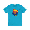 Run Arizona Men's / Unisex T-Shirt (Flag)