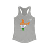 Run India Women's Racerback Tank (Flag)