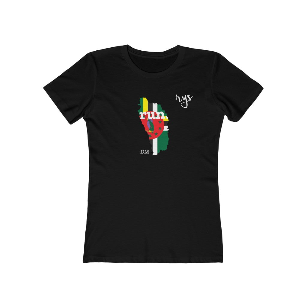 Run Dominica Women’s T-Shirt (Flag)