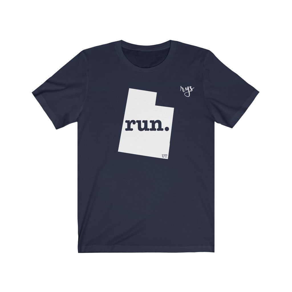 Run Utah Men's / Unisex T-Shirt (Solid)