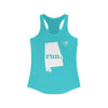 Run Alabama Women's Racerback Tank (Solid)