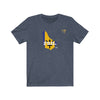 Run Barbados Men's / Unisex T-Shirt (Flag)