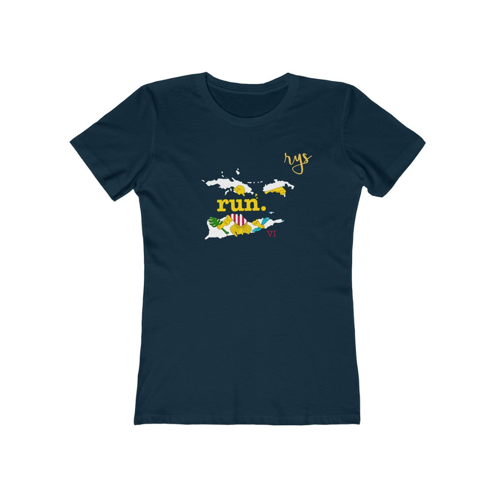 Run US Virgin Islands Women’s T-Shirt (Flag)