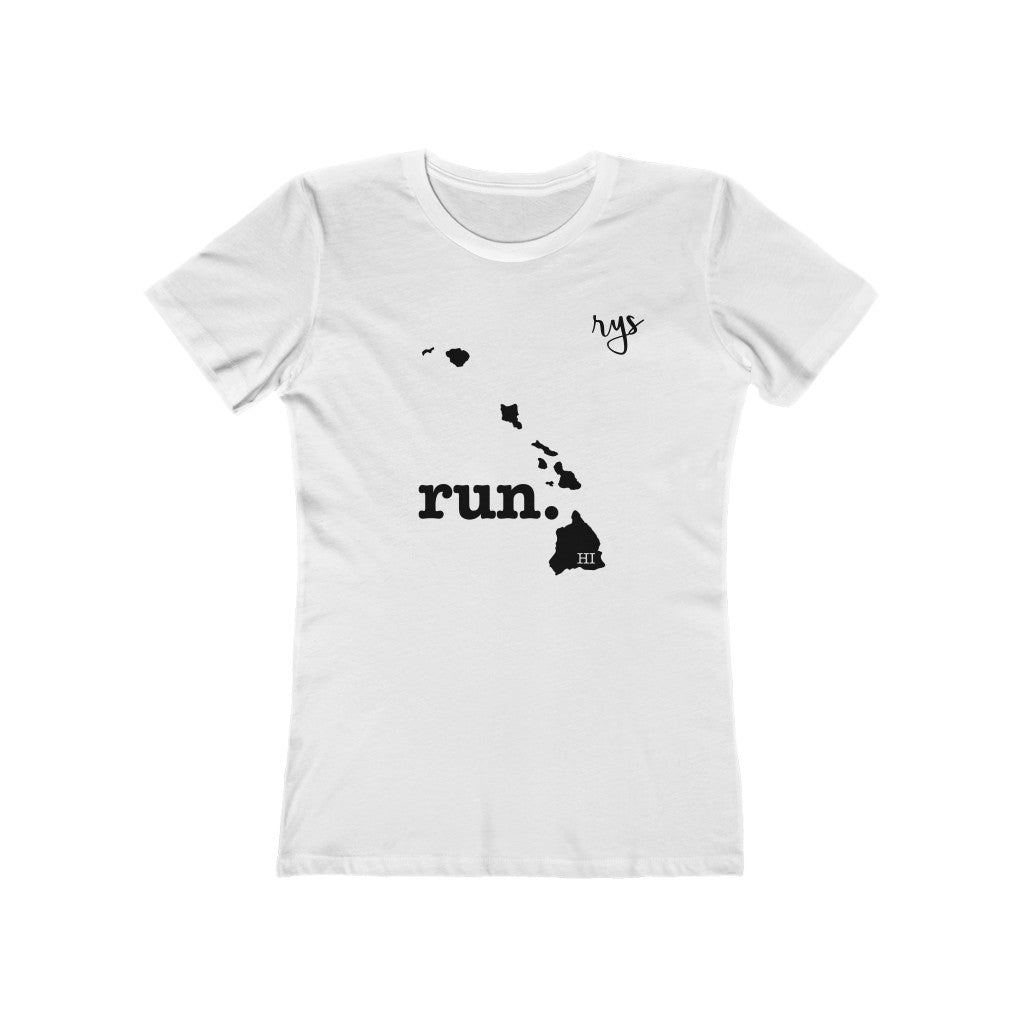 Run Hawaii Women’s T-Shirt (Solid)