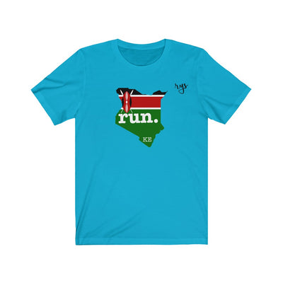 Run Kenya Men's / Unisex T-Shirt (Flag)