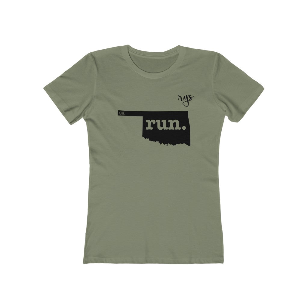Run Oklahoma Women’s T-Shirt (Solid)