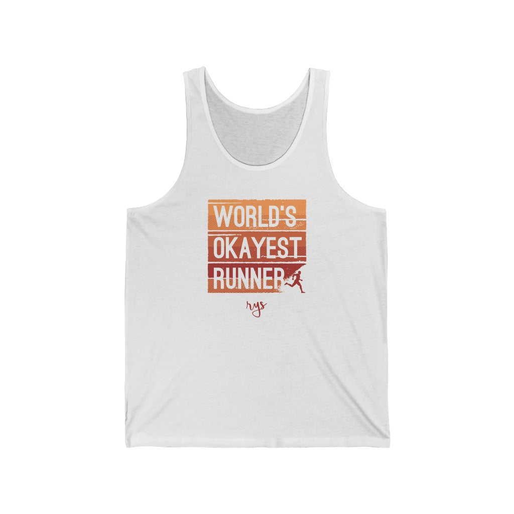 Worlds OK Runner Men's / Unisex Tank Top