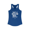 What Time Women's Racerback Tank