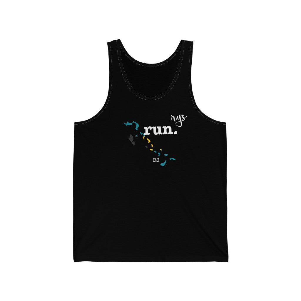 Run Bahamas Men's / Unisex Tank Top (Flag)
