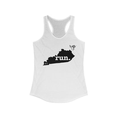 Run Kentucky Women's Racerback Tank (Solid)