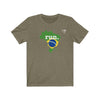 Run Brazil Men's / Unisex T-Shirt (Flag)