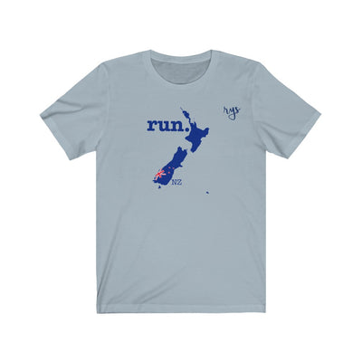 Run New Zealand Men's / Unisex T-Shirt (Flag)