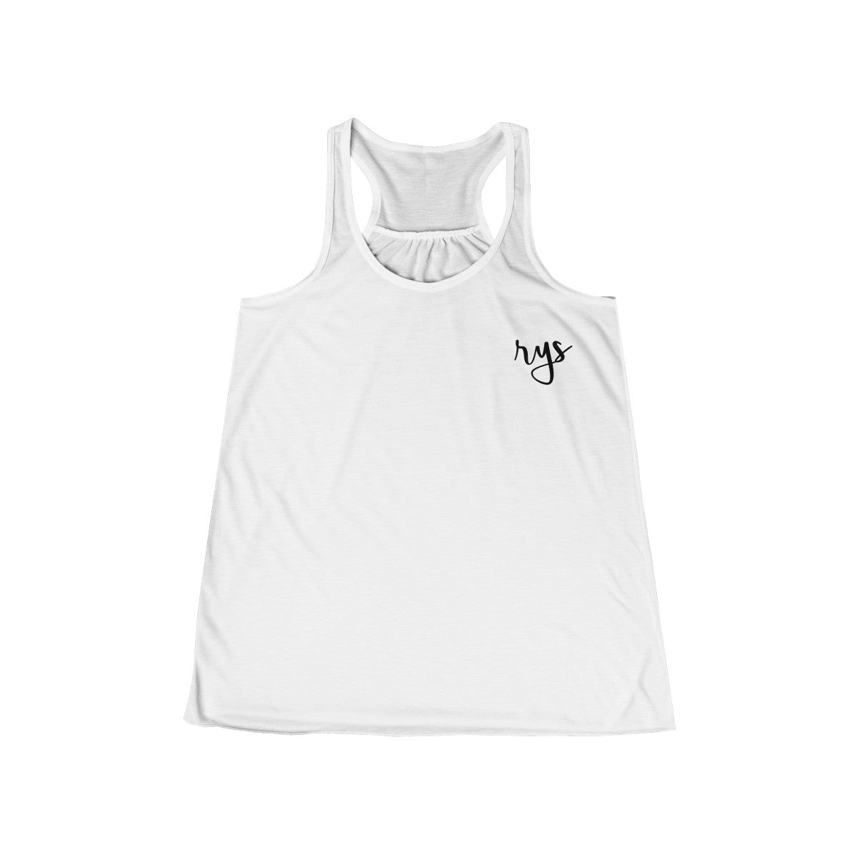 SCRIPT Women's Flowy Racerback Tank
