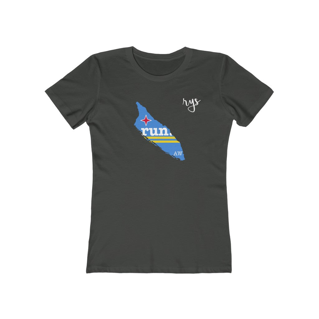 Run Aruba Women’s T-Shirt (Flag)