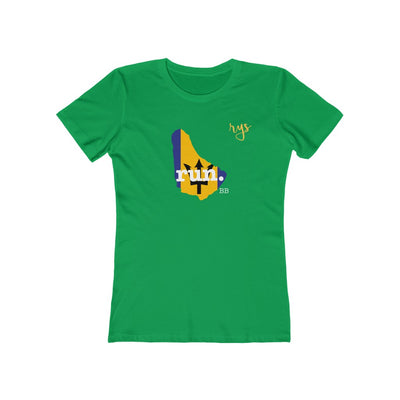 Run Barbados Women’s T-Shirt (Flag)