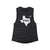 Run Texas Women's Scoop Muscle Tank (Solid)