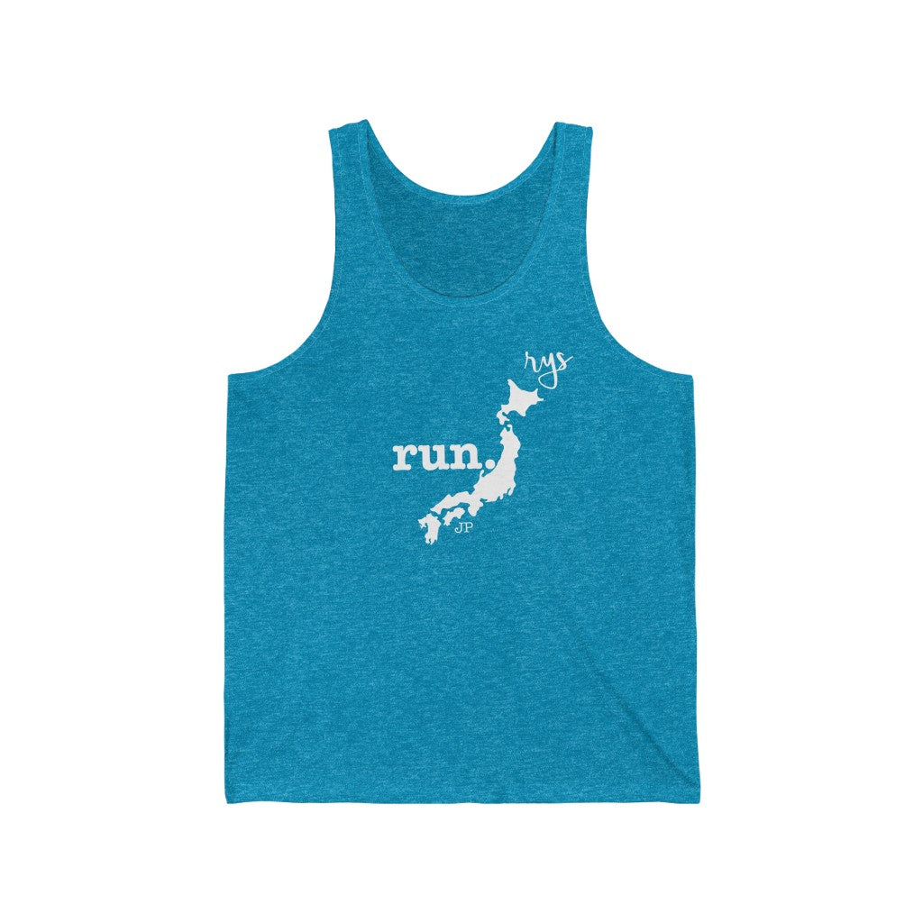 Run Japan Men's / Unisex Tank Top (Solid)