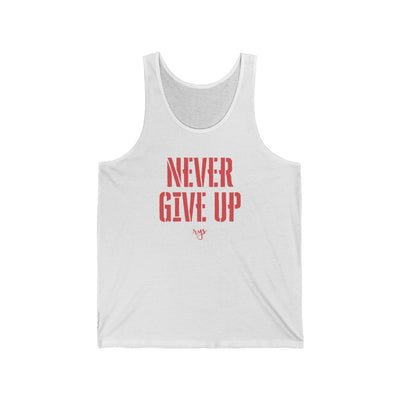 Never Give Up Men's / Unisex Tank Top