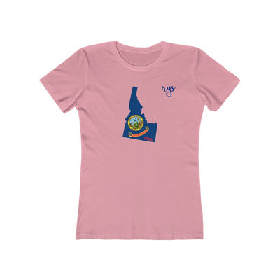 Run Idaho Women’s T-Shirt (Flag)