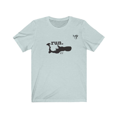 Run Cayman Island Men's / Unisex T-Shirt (Solid)