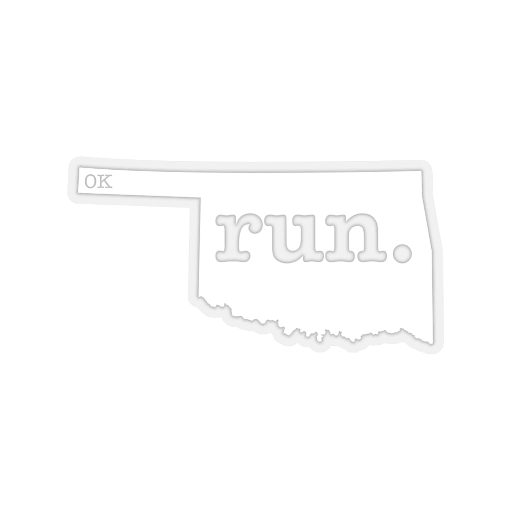 Run Oklahoma Stickers (Solid)