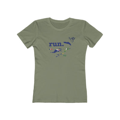 Run British Virgin Islands Women’s T-Shirt (Flag)