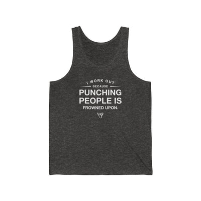 Punching People Men's / Unisex Tank Top