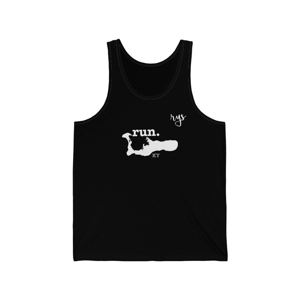 Run Cayman Islands Men's / Unisex Tank Top (Solid)