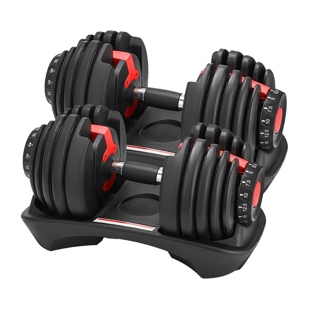 52.5lb Adjustable Dumbbells (Pair)