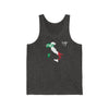 Run Italy Men's / Unisex Tank Top (Flag)