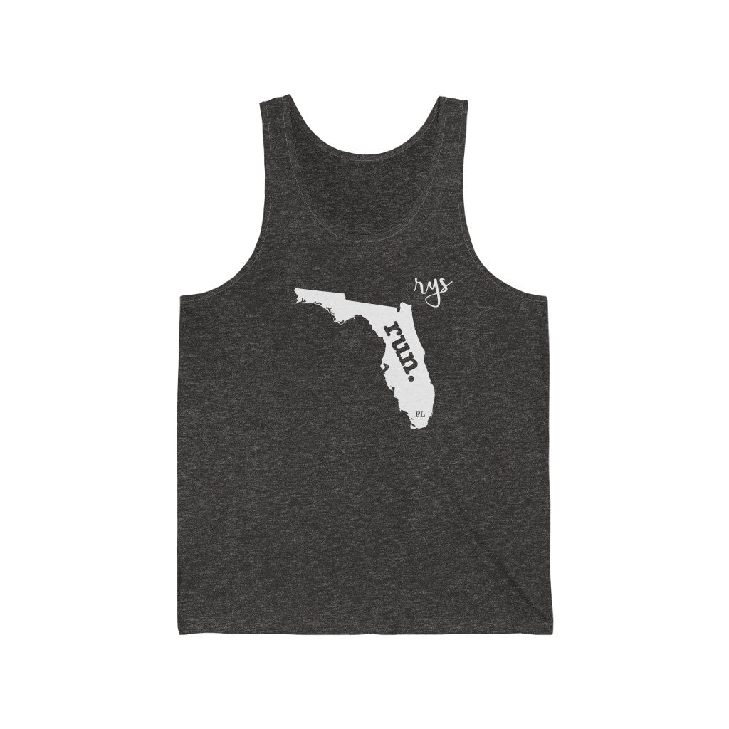 Run Florida Men's / Unisex Tank Top (Solid)